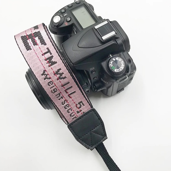 **PINK** Off-White Camera Strap - Picture 1 of 2
